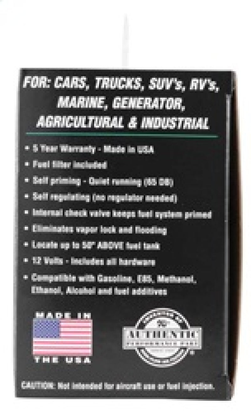 Universal Performance Electric Fuel Pump 9-11.5 PSI Diesel - View 11 | Dirty Garage