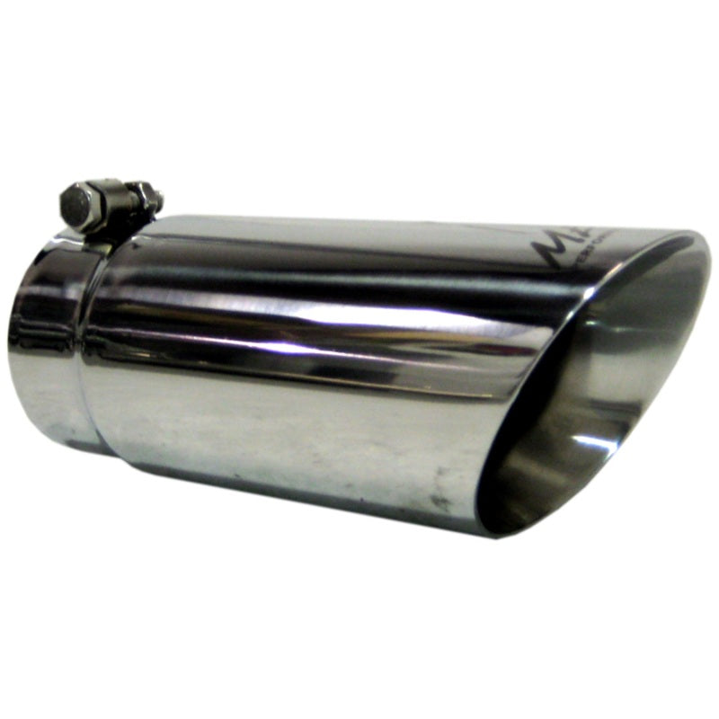 Universal 3" OD Dual Wall Angled 4" Inlet 10" Tip | Dirty Garage