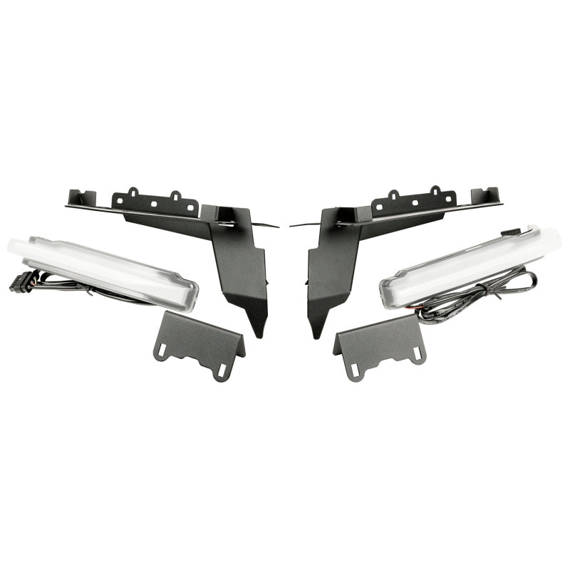 Rugged Ridge Chop Brackets Front Fender 18-21 Jeep Wrangler JL/JT Rubicon w/ DRLs | Dirty Garage