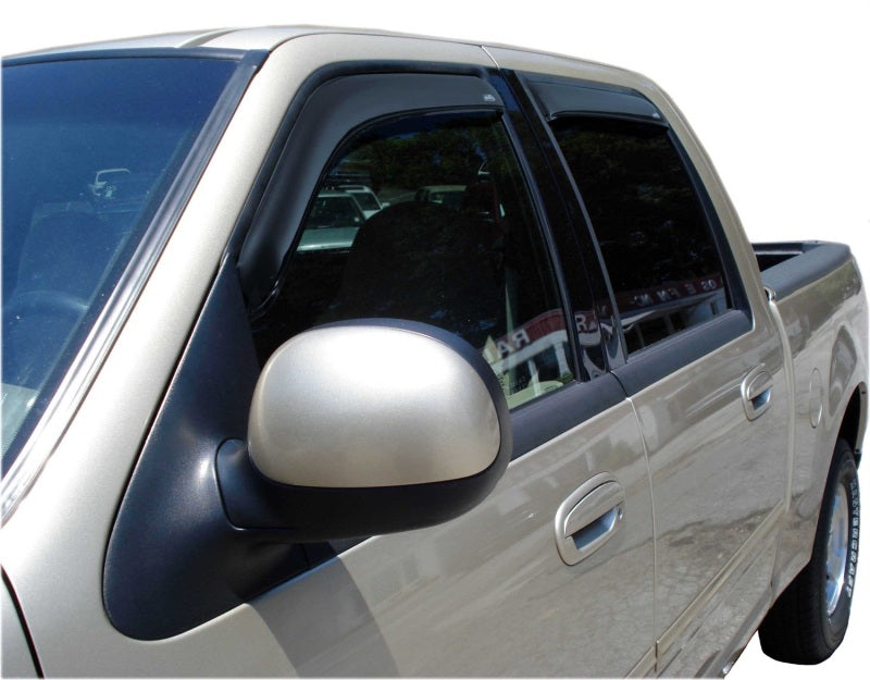 2002-2003 Lincoln Blackwood Front Rear Ventvisor Smoke 4-Piece - View 4 | Dirty Garage