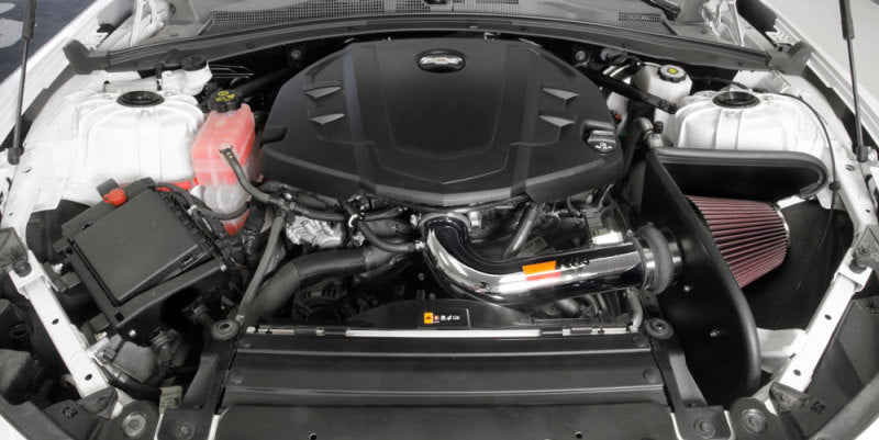 2016-2017 Camaro 3.6L Silver Typhoon Short Ram Intake - View 4 | Dirty Garage