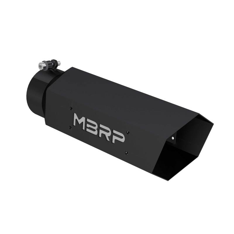 Universal Hex Tip 4" Inlet 16" Length Black Coated - View 2 | Dirty Garage