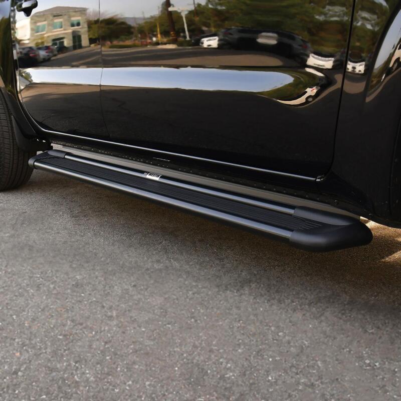 Universal Sure-Grip Series 79" Black Aluminum Running Boards- - View 7 | Dirty Garage