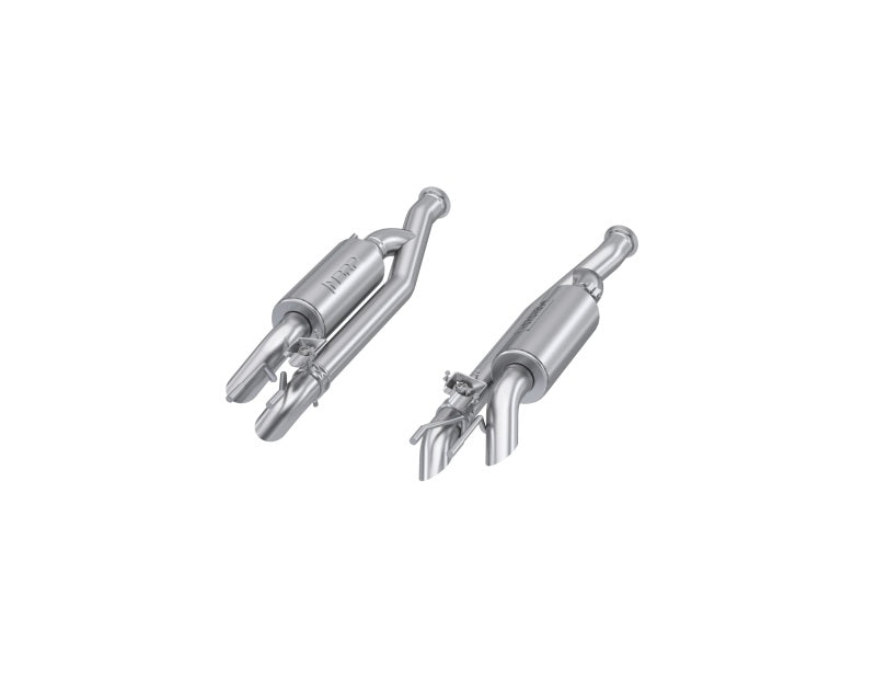 MBRP 19-23 Mercedes-Benz G63 4.0TT V8 T304 SS 2.5in Pre-Axle Cat-Back Exhaust Dual Split Quad Side | Dirty Garage