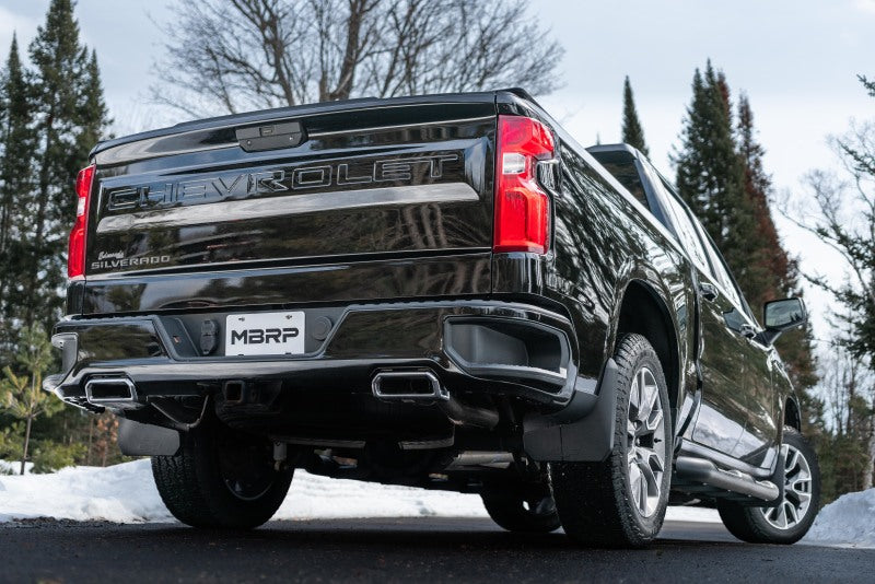 2019 GM 2.5" Cat Back Dual Rear Exit Aluminized - View 7 | Dirty Garage