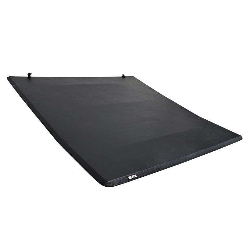 Westin 2024 Ford Ranger 5ft. Bed Soft Tri-Fold Tonneau Cover - Black - View 9 | Dirty Garage