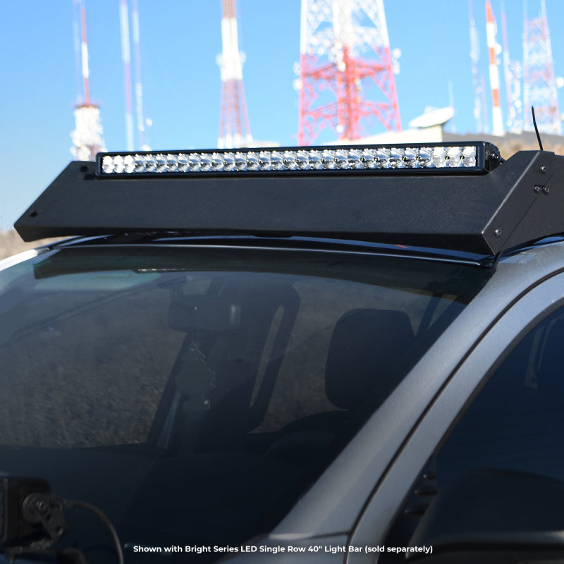 Go Rhino 22-23 Toyota Tundra CrewMax Ceros Low Profile Roof Rack - Tex. Blk - View 8 | Dirty Garage