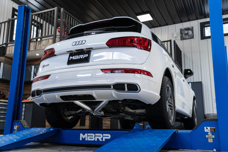 2018-2021 Audi SQ5 3.0T Dual Rear Exit 2.5" Axle Back - View 4 | Dirty Garage