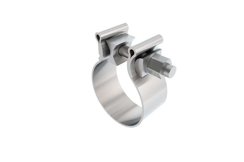 Borla Universal 2.50in Stainless Steel AccuSeal Clamps - View 2 | Dirty Garage