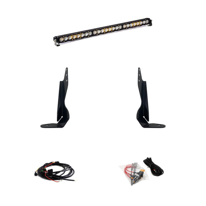 2020-2024 GM HD 30" Grille LED Light Bar Kit S8 Driving Combo | Dirty Garage