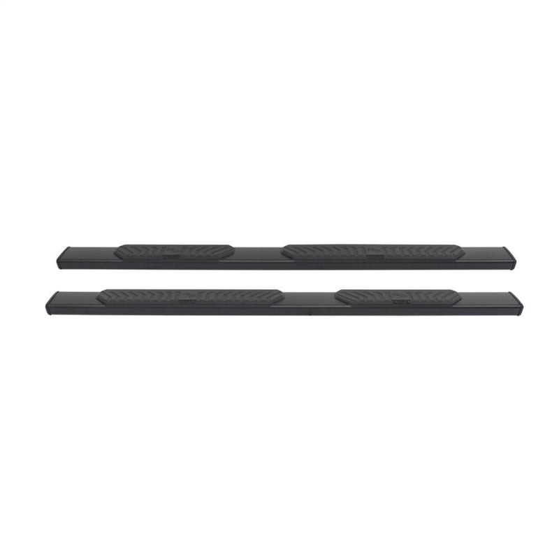 2015-2026 Ford F-150 Super/Crew Cab R5 Black Aluminum Nerf Step Bars - View 2 | Dirty Garage