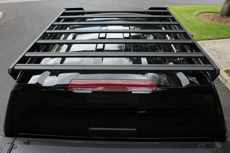 Go Rhino 19-23 Chevrolet/GMC Silverado/Sierra 1500 CC Ceros Low Profile Roof Rack - Tex. Blk - View 11 | Dirty Garage