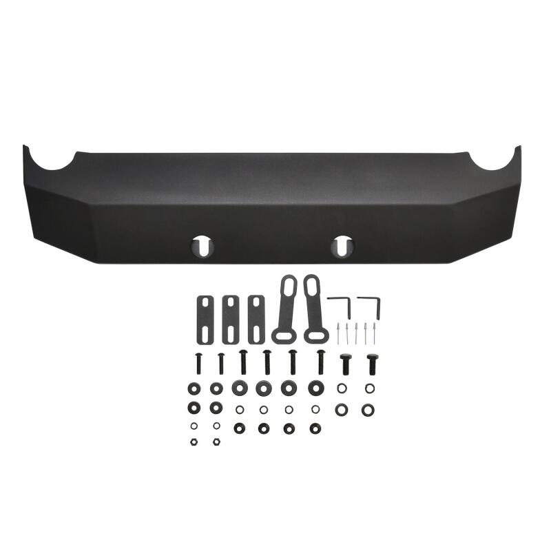 2014-2024 4Runner Pro-Series Winch Mount Black Front Bumper - View 7 | Dirty Garage
