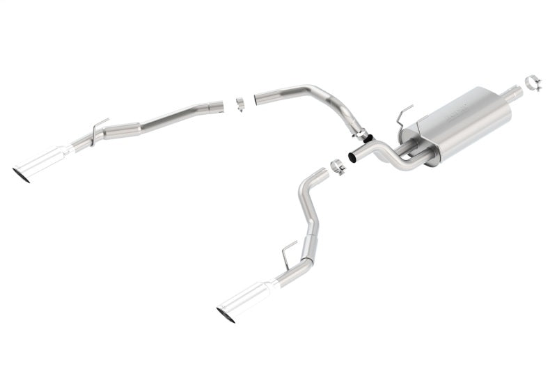 Borla Cat-Back Touring 09-15 Ram 1500 5.7L EC SB Truck Single Spilt Rear Exit Through Bumper | Dirty Garage