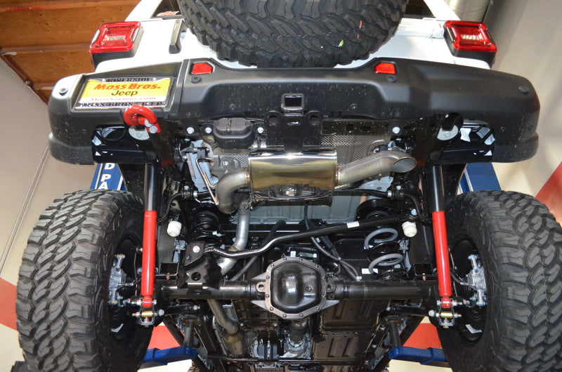 2018-2020 Wrangler High Tuck Axle Back Exhaust - View 3 | Dirty Garage