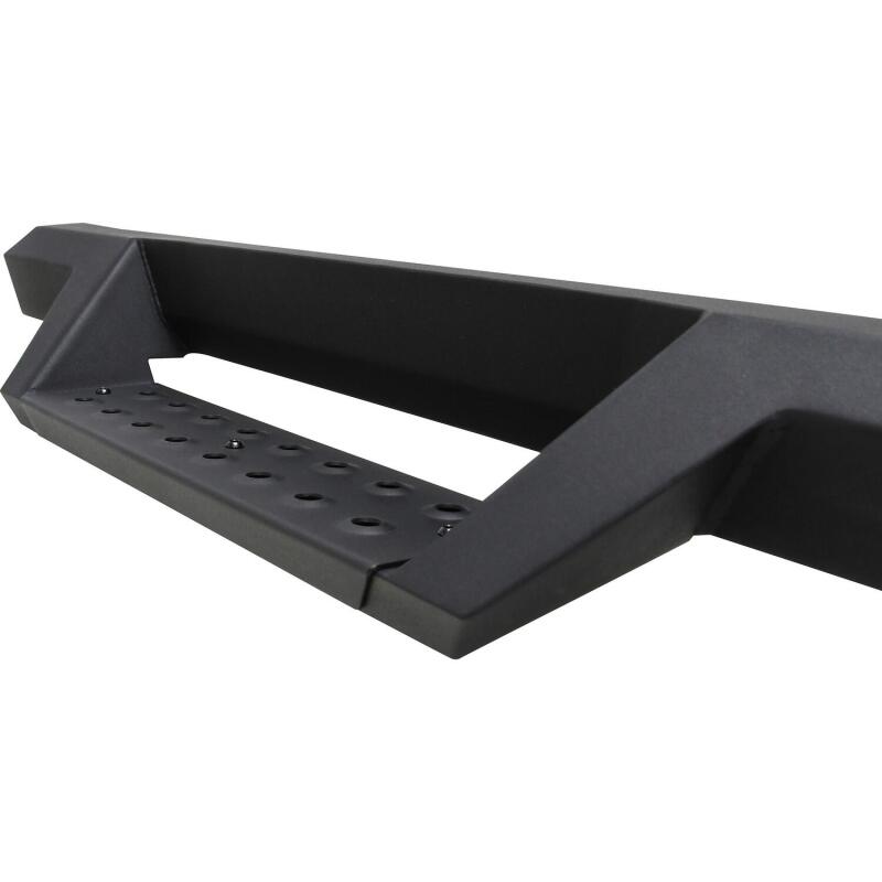 2020-2026 Gladiator HDX Textured Black Drop Nerf Step Bars - View 7 | Dirty Garage