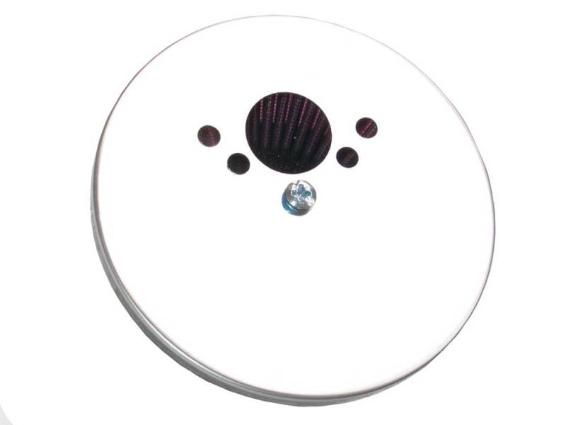 1959-1974 Rover Custom Round Race Filter Length 6.56in Width 6.31in Height 2.25in - View 4 | Dirty Garage