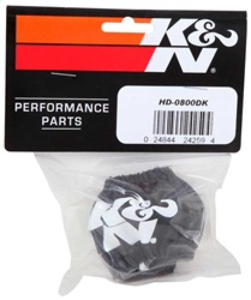 Universal Drycharger Air Filter Wrap HD-0800 Black - View 6 | Dirty Garage