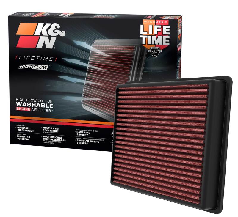 2022 Tundra V6-3.5L F/I Turbo Replacement Air Filter - View 4 | Dirty Garage