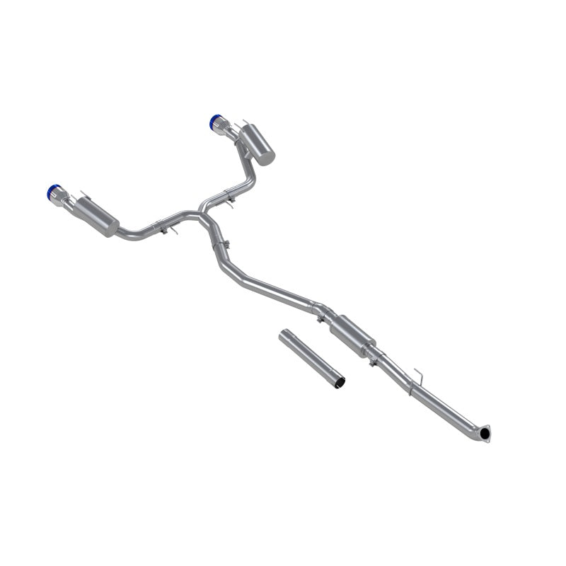2022-2024 Civic SI 1.5L 3" Cat-Back Exhaust 2.5" Dual Split Rear Burnt End Tips | Dirty Garage