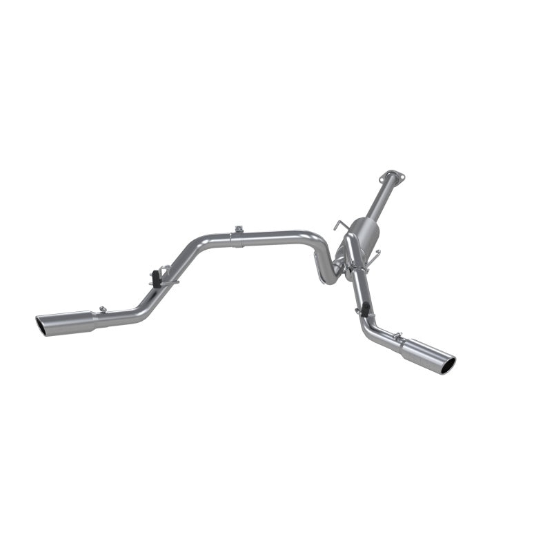 2005-2013 Tacoma 4.0L EC CC Dual Split Side Cat Back Exhaust - View 2 | Dirty Garage