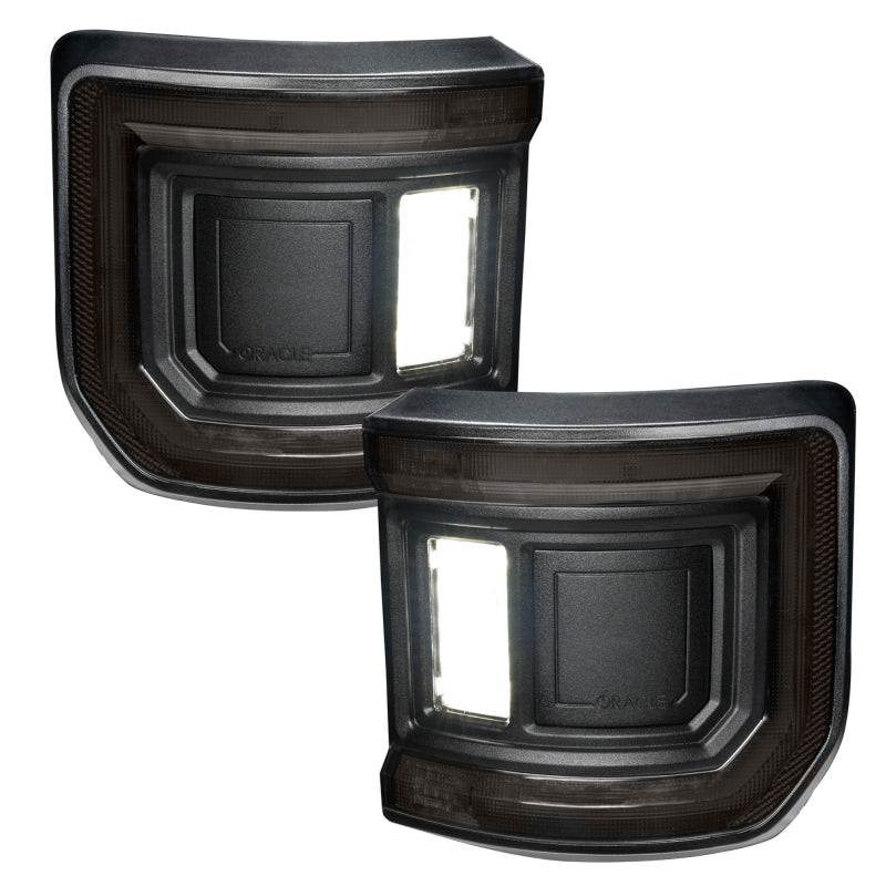 2020-2025 Gladiator JT Flush Mount LED Tail Lights Tinted Lens - View 18 | Dirty Garage
