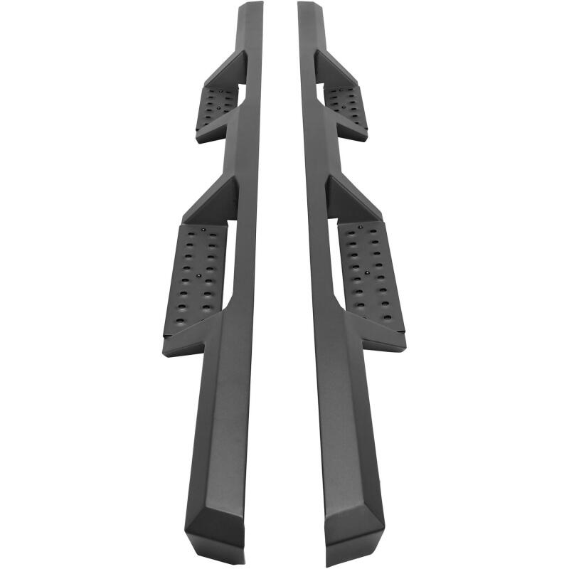 2020-2026 Gladiator HDX Textured Black Drop Nerf Step Bars - View 8 | Dirty Garage