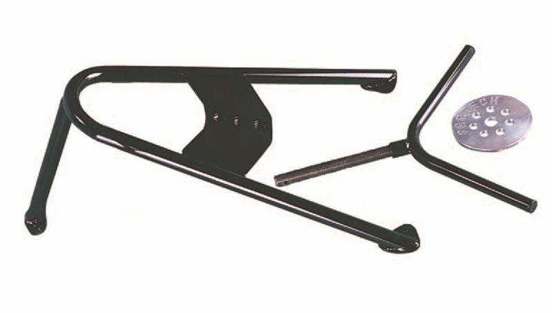 Universal Spare Tire Angled Mount Black | Dirty Garage