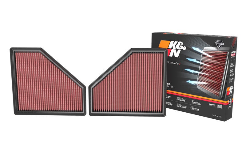 2020-2022 M3 L6 3.0L F/I Replacement Air Filter - View 3 | Dirty Garage