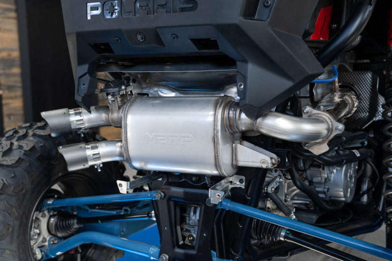 2020-2022 RZR Pro XP 2.5" Slip-On Active Exhaust Dual Out - View 2 | Dirty Garage