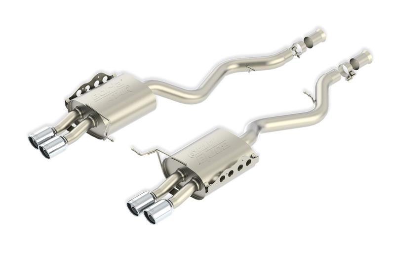 Borla 16-17 Chevy Camaro 3.6L V6 Single Split Rear Exit ATAK Axle-Back Exhaust - View 2 | Dirty Garage