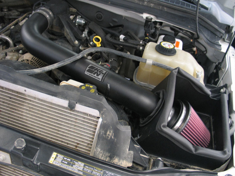2007-2008 Ford F250 SD V8-5.4L Black High Flow Performance Kit - View 5 | Dirty Garage