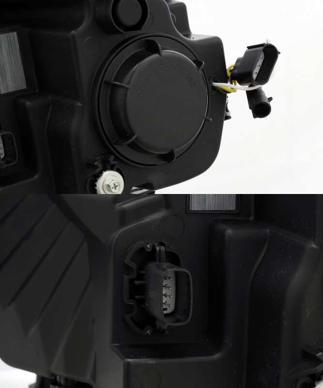 2015-2017 F-150 Luxx-Series LED Projector Headlights Plank Style Black Activation Light DRL - View 3 | Dirty Garage