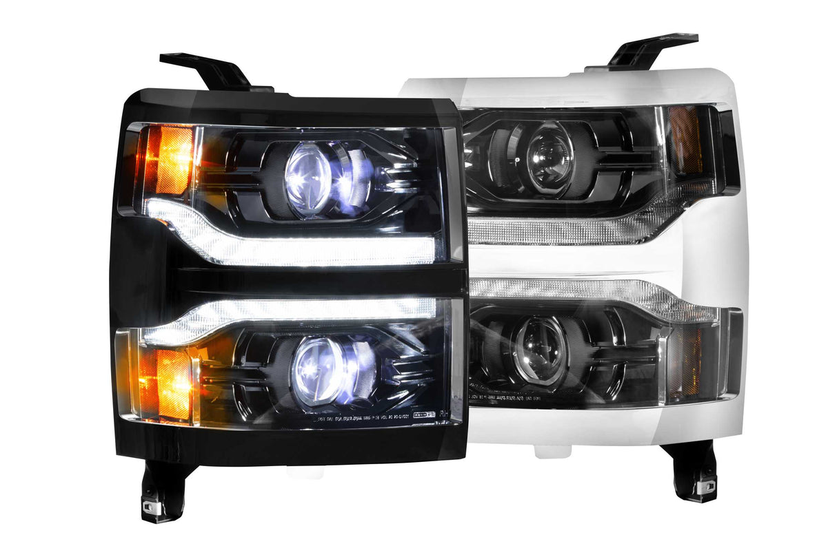 2014-2015 Chevrolet Silverado 1500 XB LED Headlights | Dirty Garage