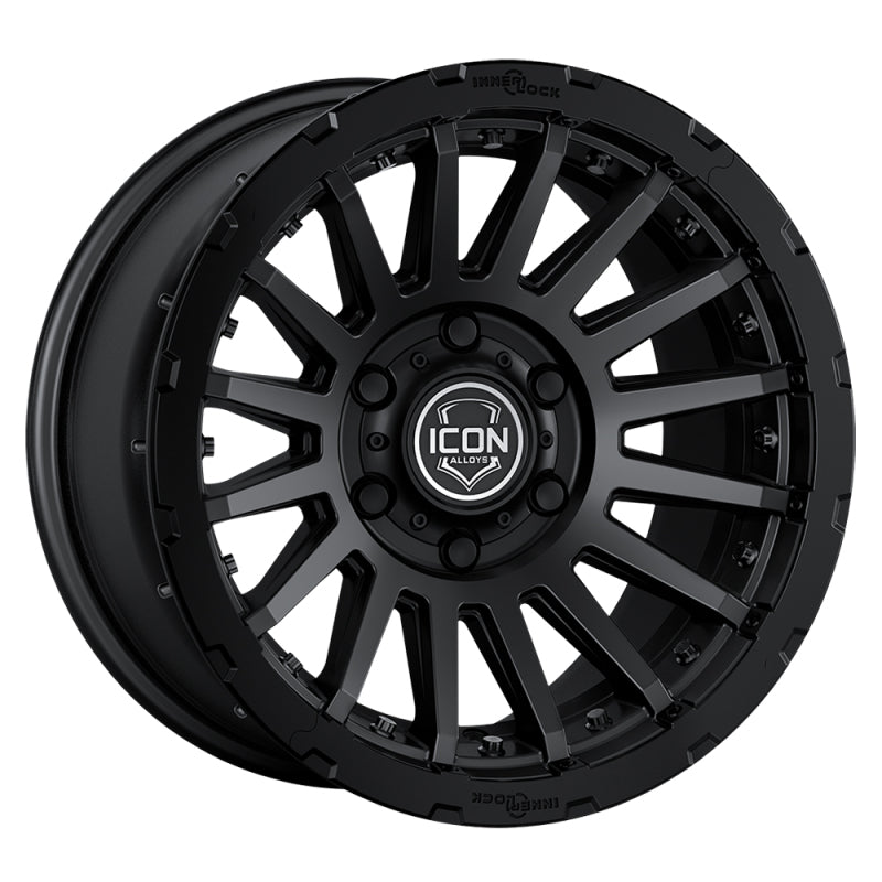 Universal Recon Pro 17x8.5 6x5.5 0mm Offset Satin Black Wheel | Dirty Garage
