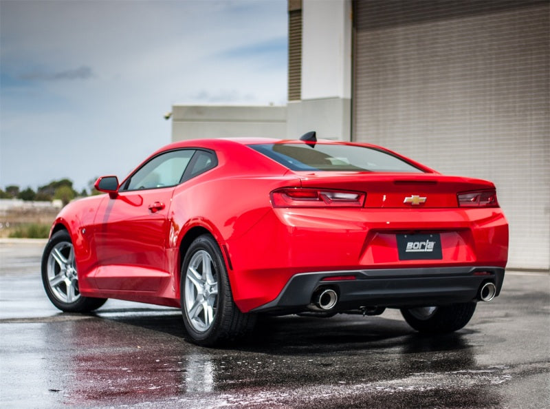 Borla 2016 Chevy Camaro 2.0L Turbo AT/MT S-Type Rear Section Exhaust - View 5 | Dirty Garage