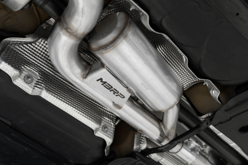2022 Volkswagen Golf R MK8 3" Cat Back Quad Rear Carbon Fiber Tips Valve Delete Exhaust - View 4 | Dirty Garage