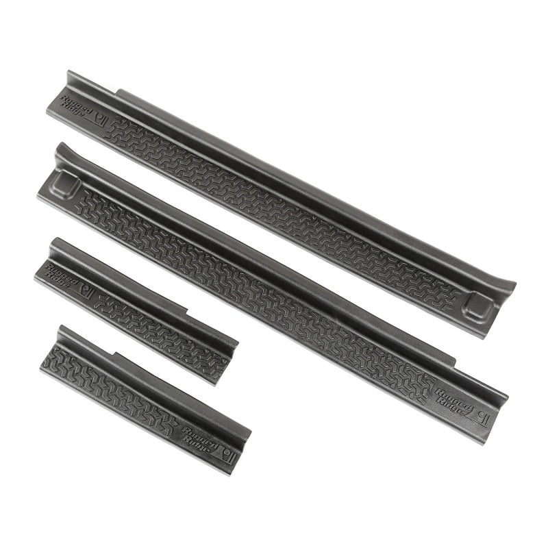 Rugged Ridge 07-18 Jeep Wrangler JK Unlimited 4-Door All Terrain Entry Guard Kit | Dirty Garage