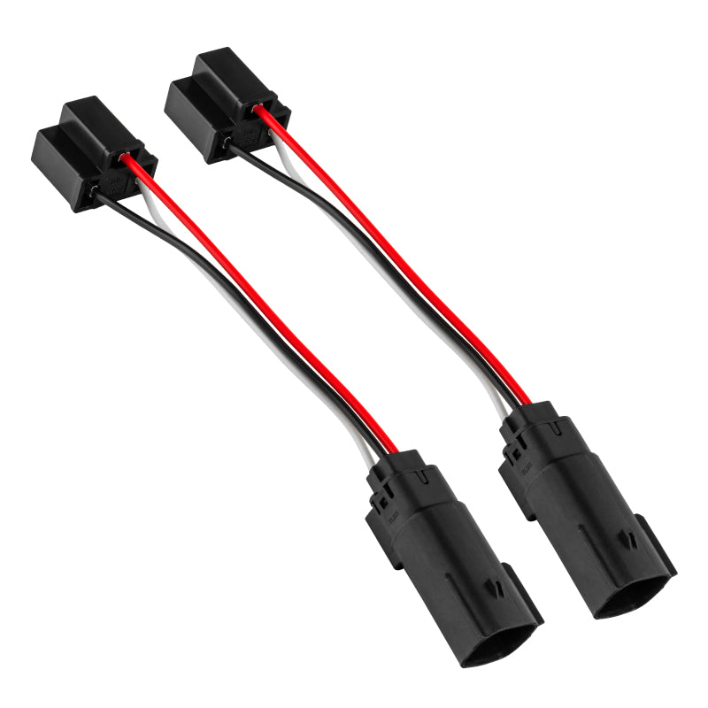 2018-2025 Wrangler JL Plug Play H4 Headlight Wiring Adapter Pair - View 2 | Dirty Garage