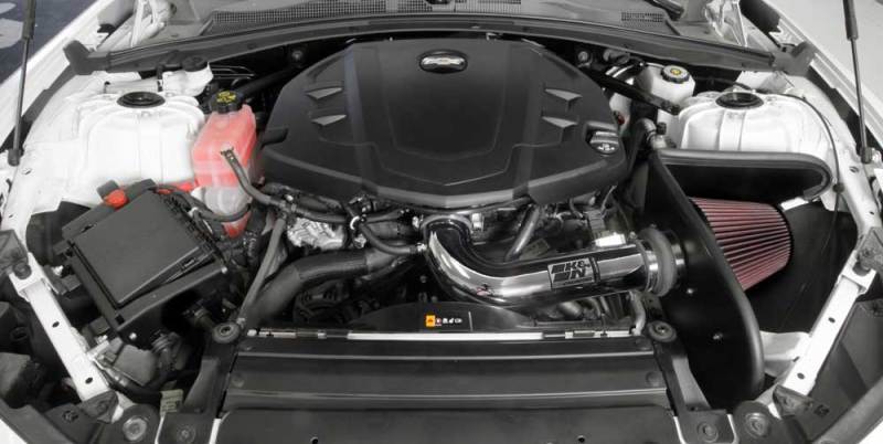 2016-2017 Camaro 3.6L Silver Typhoon Short Ram Intake - View 5 | Dirty Garage