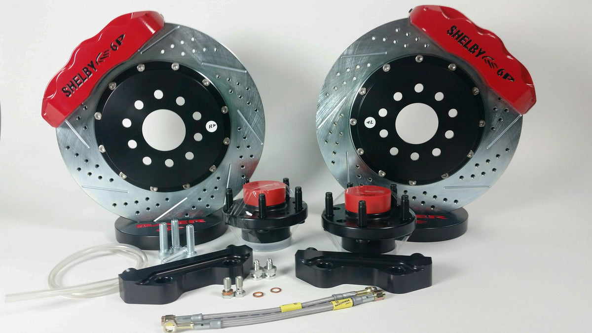 1970-1971 Ford Front Pro+ Red Brake Brake Kit Spindle Only | Dirty Garage