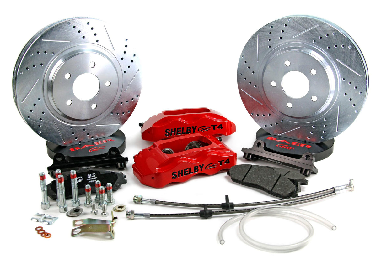 1979-2004 Ford Mustang Front Track4 Brake Brake Kit | Dirty Garage