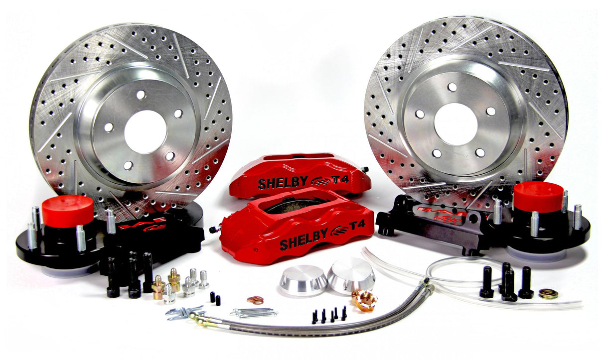 1971-1973 Ford Front Track4 Brake Brake Kit | Dirty Garage
