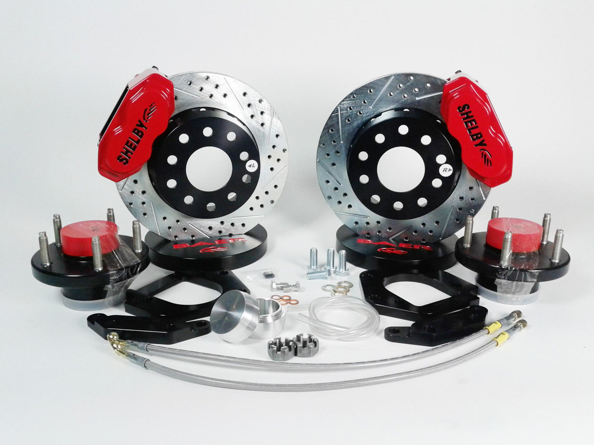 1970-1971 Ford Front SS4+ Red Disc Brake Spindle Only | Dirty Garage