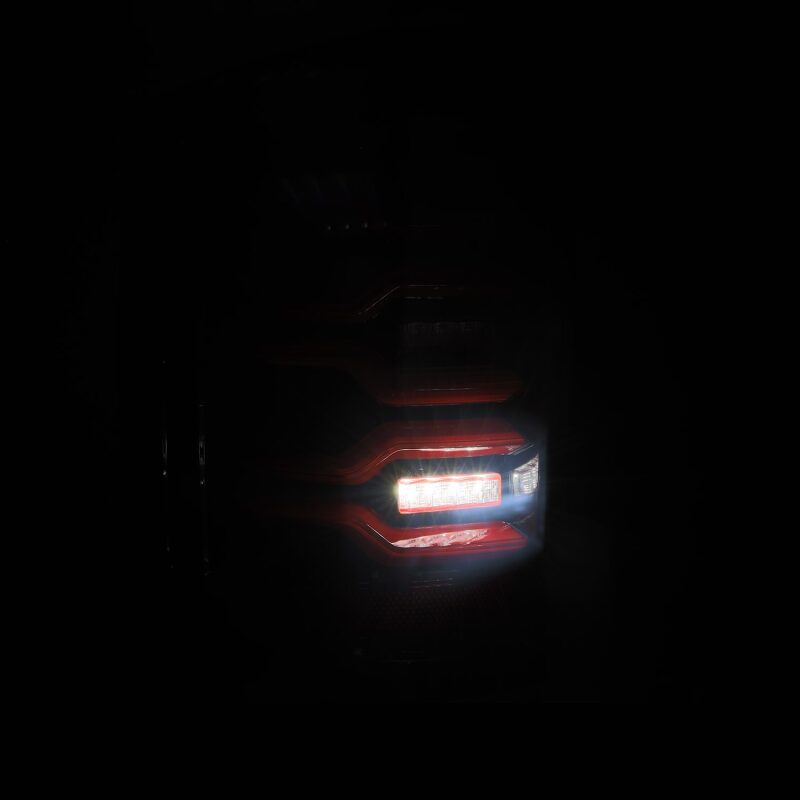 2014-2018 GM 1500 HD Luxx-Series LED Tail Lights Black Red Active Light Sequential Signal - View 5 | Dirty Garage