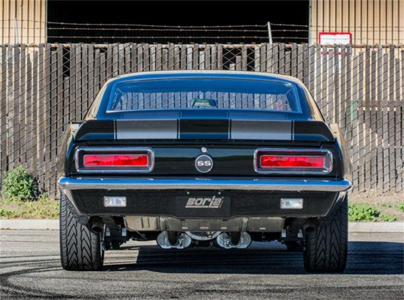 Borla CrateMuffler BBC 396/402/427 ATAK 2.5 inch ID Offset/Center 14in x 4.35in x 9in Oval Muffler - View 5 | Dirty Garage