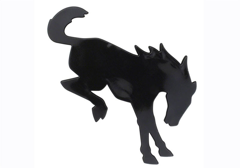 2021 Bronco Rear Emblem - Black - View 4 | Dirty Garage