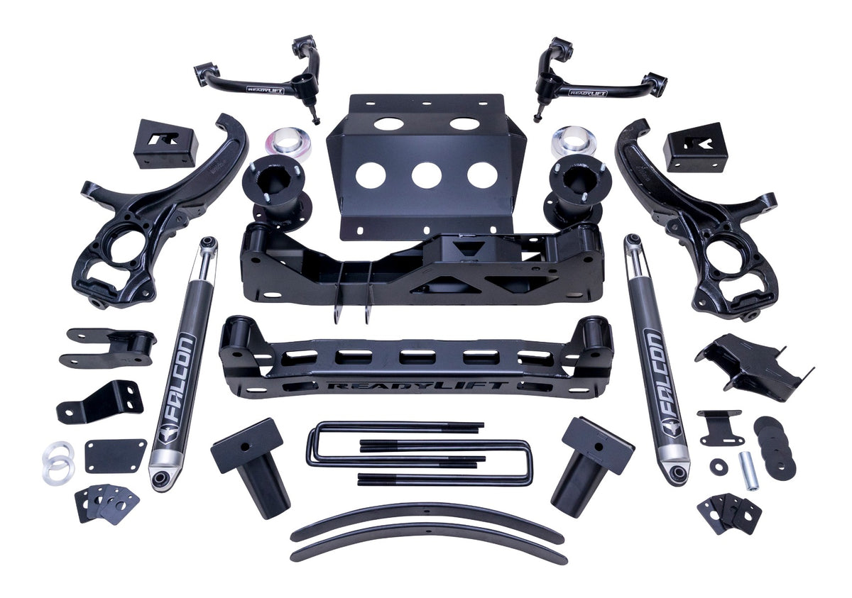 2019-2024 GM 1500 Trail Boss / AT4 6" Big Lift Kit w/ Falcon 2.1 Shocks | Dirty Garage