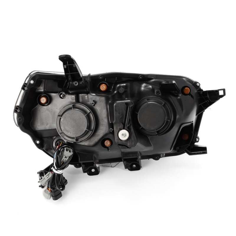 2010-2013 4Runner Pro-Series Projector Black Headlights Sequential Signal DRL - View 3 | Dirty Garage