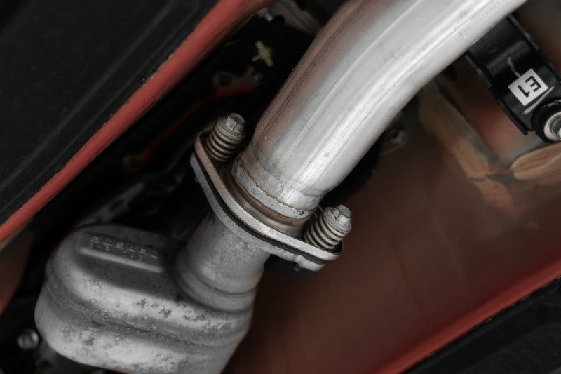 2012-2022 BRZ 2017-2022 GR86 3" Stainless Steel Cat Back Single Rear Exit Burnt Tip - View 3 | Dirty Garage